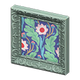 Green x Repeating-pattern painting Green x Repeating-pattern painting
