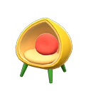 Peach Chair Animal Crossing New Horizons | ACNH Critter - ACNHMALL