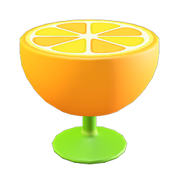 Orange End Table DIY Recipe