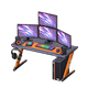 Black & orange x Desktop