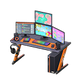 Black & orange x First-person game Black & orange x First-person game
