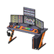 Black & orange x Stock trading Black & orange x Stock trading