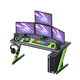 Black & green x Desktop