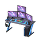 Black & blue x Desktop