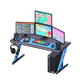 Black & blue x First-person game