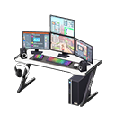Gaming Desk Animal Crossing New Horizons | ACNH Critter - ACNHMALL