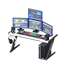 Gaming Desk Animal Crossing New Horizons | ACNH Critter - ACNHMALL