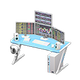 Light blue x Stock trading