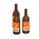 Brown x Orange labels Brown x Orange labels