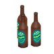 Brown x Green labels Brown x Green labels