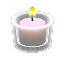 Glass Holder With Candle Animal Crossing New Horizons | ACNH Critter - ACNHMALL