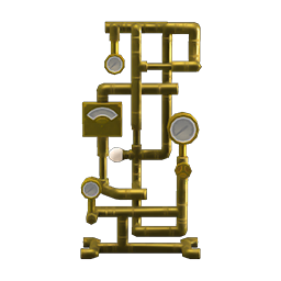 Golden Meter And Pipes DIY