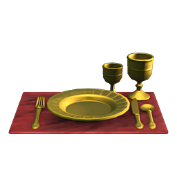 Golden Dishes DIY Recipe