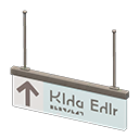 Hanging Guide Sign Animal Crossing New Horizons | ACNH Items - ACNHMALL