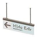 Hanging Guide Sign Animal Crossing New Horizons | ACNH Items - ACNHMALL