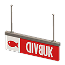 Hanging Guide Sign Animal Crossing New Horizons | ACNH Items - ACNHMALL
