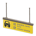 Hanging Guide Sign Animal Crossing New Horizons | ACNH Items - ACNHMALL