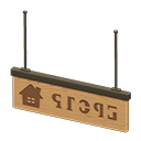 Hanging Guide Sign Animal Crossing New Horizons | ACNH Items - ACNHMALL