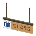 Hanging Guide Sign Animal Crossing New Horizons | ACNH Items - ACNHMALL