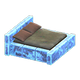 Ice blue x Dark brown