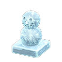 Frozen Mini Snowperson Animal Crossing New Horizons | ACNH Critter - ACNHMALL