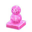 Frozen Mini Snowperson Animal Crossing New Horizons | ACNH Critter - ACNHMALL