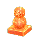 Frozen Mini Snowperson Animal Crossing New Horizons | ACNH Critter - ACNHMALL