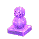 Frozen Mini Snowperson Animal Crossing New Horizons | ACNH Critter - ACNHMALL