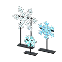 Illuminated Snowflakes Animal Crossing New Horizons | ACNH Critter - ACNHMALL