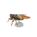 Brown Cicada Model Animal Crossing New Horizons | ACNH Critter - ACNHMALL
