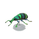 Blue Weevil Beetle Model Animal Crossing New Horizons | ACNH Critter - ACNHMALL