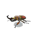 Rainbow Stag Model Animal Crossing New Horizons | ACNH Critter - ACNHMALL