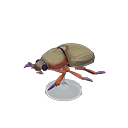 Scarab Beetle Model Animal Crossing New Horizons | ACNH Critter - ACNHMALL