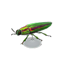 Jewel Beetle Model Animal Crossing New Horizons | ACNH Critter - ACNHMALL