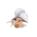 Hermit Crab Model Animal Crossing New Horizons | ACNH Critter - ACNHMALL