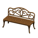 Iron Garden Bench Animal Crossing New Horizons | ACNH Critter - ACNHMALL