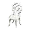 Iron Garden Chair Animal Crossing New Horizons | ACNH Critter - ACNHMALL