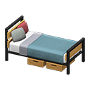 Ironwood Bed Animal Crossing New Horizons | ACNH Critter - ACNHMALL