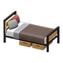 Ironwood Bed Animal Crossing New Horizons | ACNH Critter - ACNHMALL