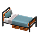 Ironwood Bed Animal Crossing New Horizons | ACNH Critter - ACNHMALL