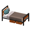 Ironwood Bed Animal Crossing New Horizons | ACNH Critter - ACNHMALL