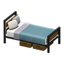 Ironwood Bed Animal Crossing New Horizons | ACNH Critter - ACNHMALL