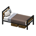Ironwood Bed Animal Crossing New Horizons | ACNH Critter - ACNHMALL