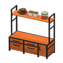 Ironwood Cupboard Animal Crossing New Horizons | ACNH Critter - ACNHMALL