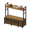 Ironwood Cupboard Animal Crossing New Horizons | ACNH Critter - ACNHMALL