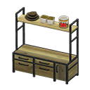 Ironwood Cupboard Animal Crossing New Horizons | ACNH Critter - ACNHMALL