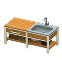 Ironwood Kitchenette Animal Crossing New Horizons | ACNH Critter - ACNHMALL