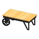 Ironwood Low Table Animal Crossing New Horizons | ACNH Critter - ACNHMALL