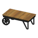 Ironwood Low Table Animal Crossing New Horizons | ACNH Critter - ACNHMALL