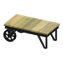 Ironwood Low Table Animal Crossing New Horizons | ACNH Critter - ACNHMALL